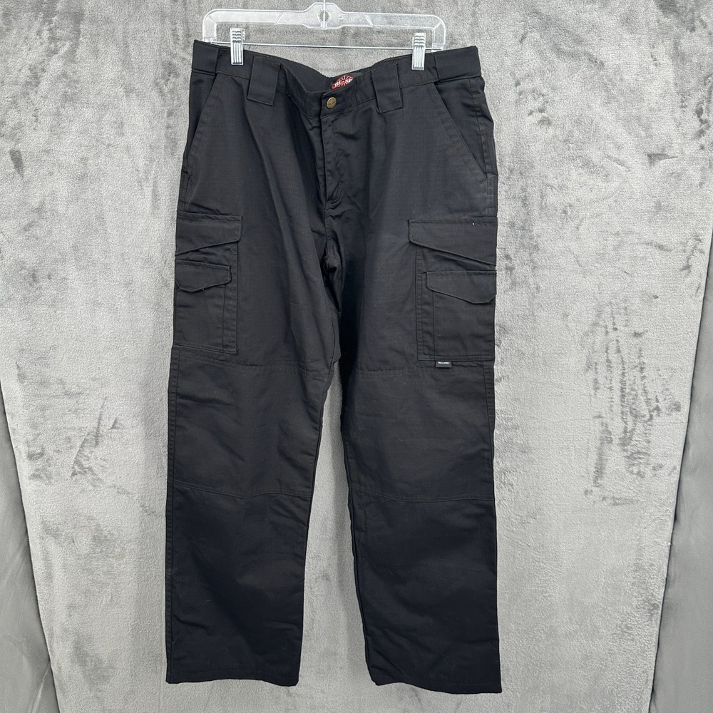 TRU-SPEC Cargo Pants Women 16 Black Excellent Ripstop Tactical Utility Pockets